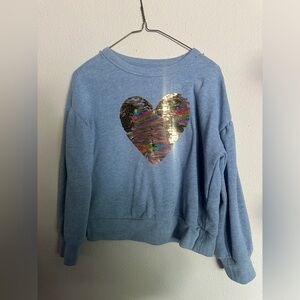 Gap kids sequin top - size small